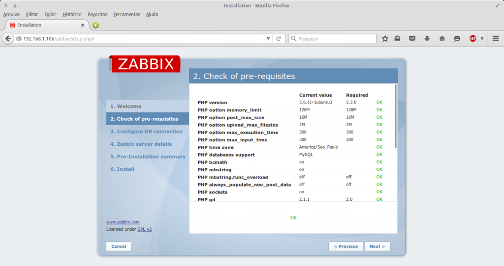 zabbix web 2