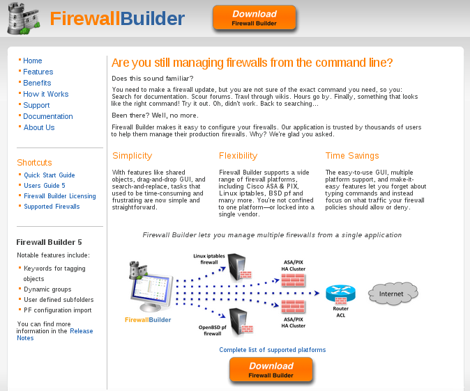 ubuntu firewall builder