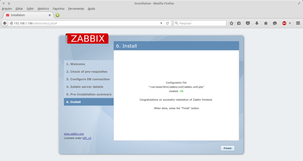 zabbix web 7