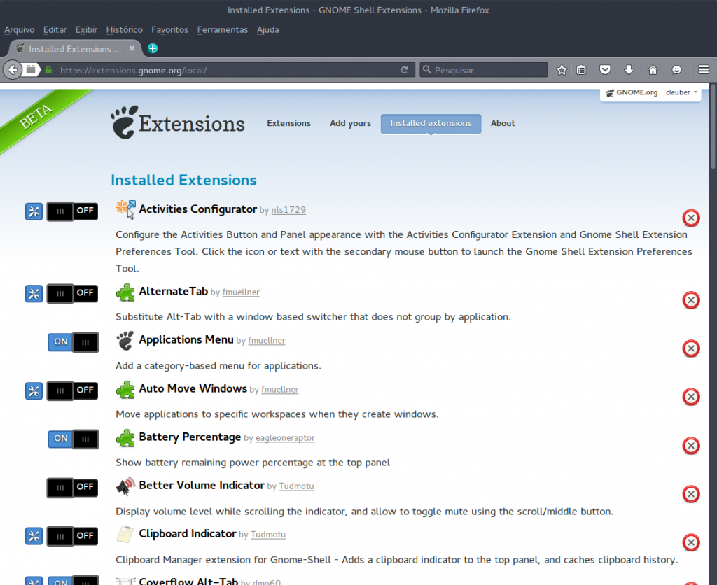 gnome-extensions2